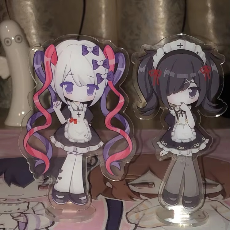 Anime Merchandise Collection - 2 Stück NEEDY GIRL OVERDOSE Acryl-Standfigur