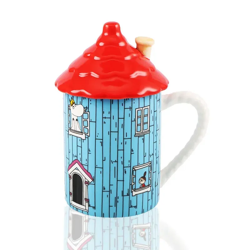 Anime Merchandise Mugs - 401-500 ml M-Moomins Haus Keramikbecher Anime