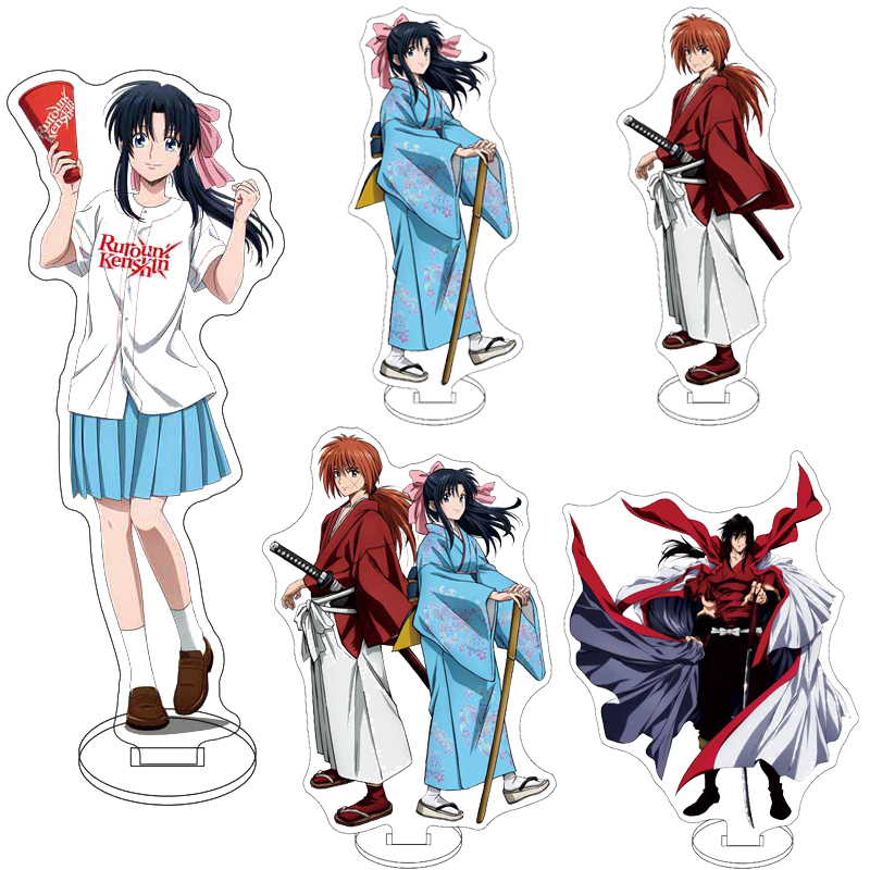 Anime Merchandise Collection - 16CM Acryl-Figurenständer Anime Rurouni Kenshin Himura