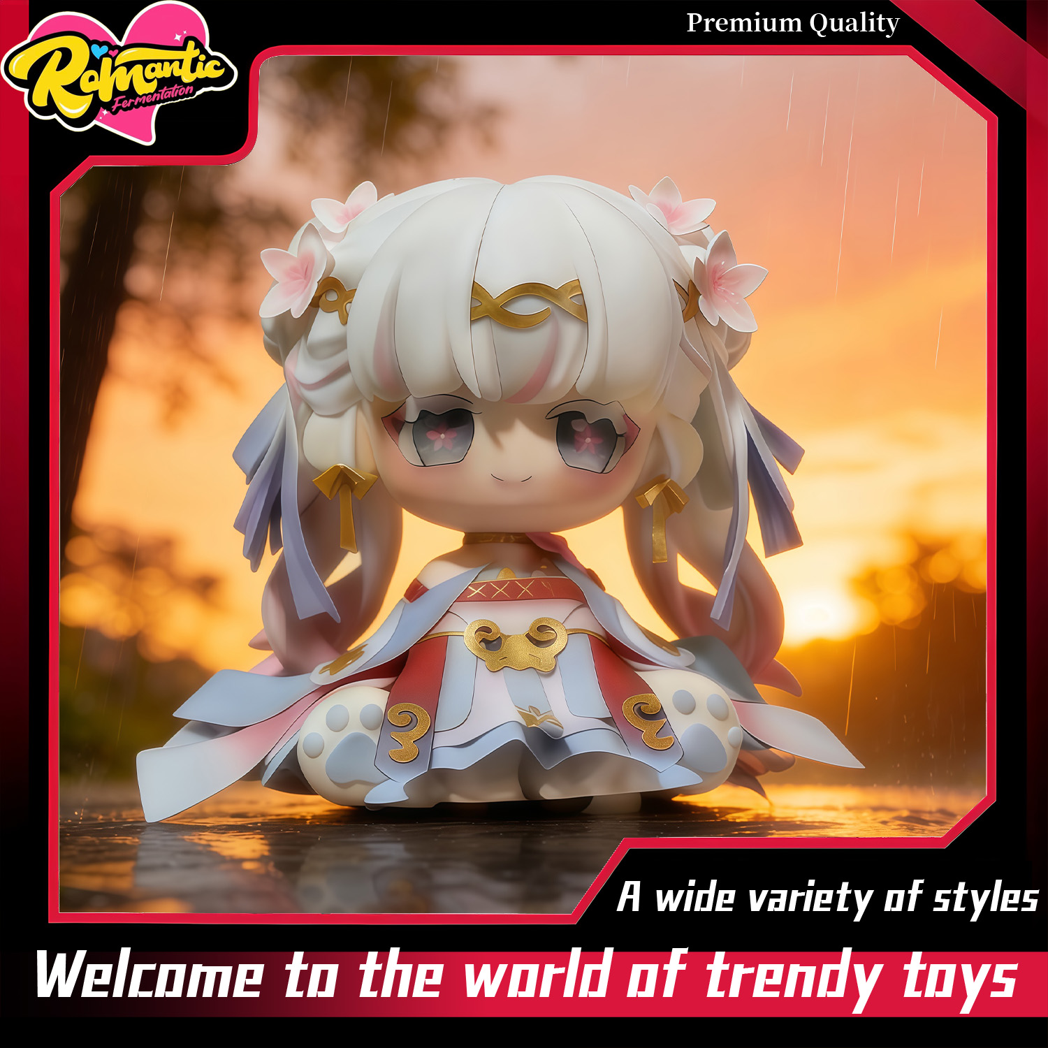 Jinxi Q-Version Niedliche Anim – Popular Anime Merchandise Bewertung und Preis