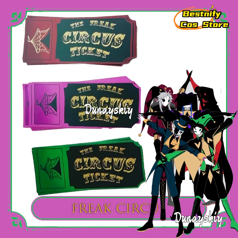 BFreak Zirkus-Ticketkarte, Rot – Anime Merchandise In Japanese Bewertung und Preis