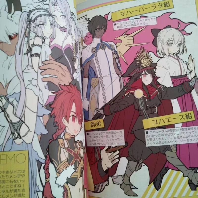 2 Bücher Fate GO MEMO 1 2 Art  – Fate Anime Merchandise Bewertung und Preis